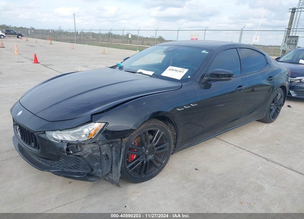 2017 MASERATI GHIBLI VIN: ZAM57XSS7H1249664