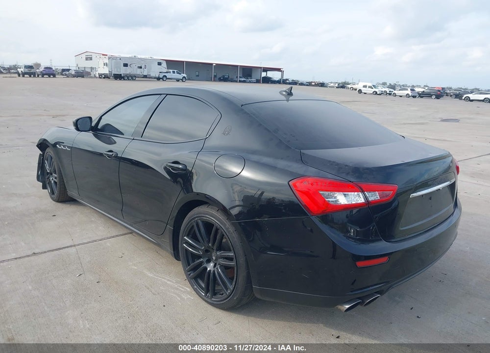 2017 MASERATI GHIBLI VIN: ZAM57XSS7H1249664