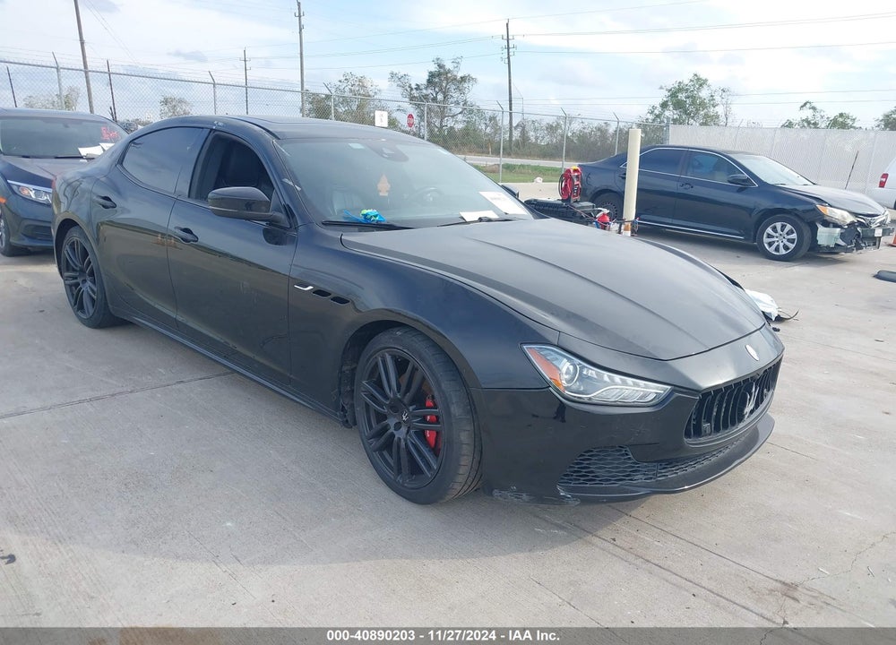 2017 MASERATI GHIBLI VIN: ZAM57XSS7H1249664