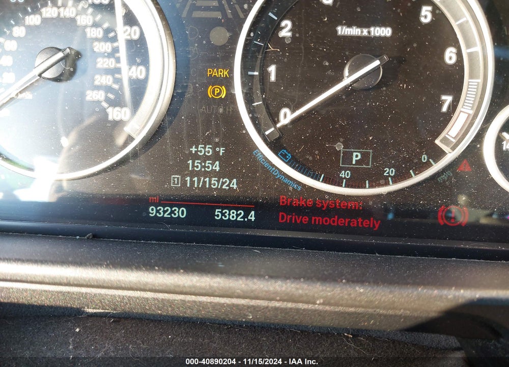 2014 BMW 528I XDRIVE VIN: WBA5A7C54ED619572