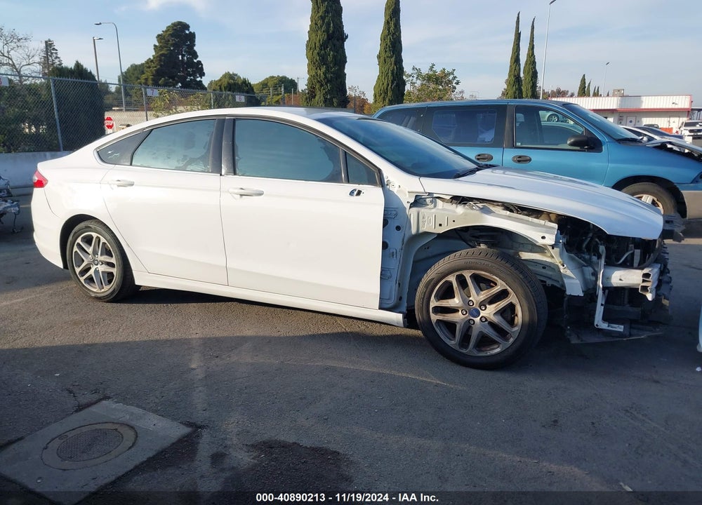 2016 FORD FUSION SE VIN: 3FA6P0H7XGR144730