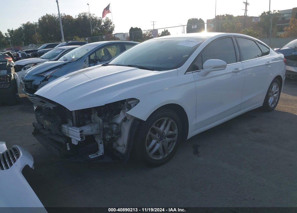 2016 FORD FUSION SE VIN: 3FA6P0H7XGR144730