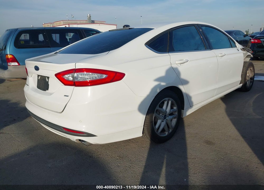 2016 FORD FUSION SE VIN: 3FA6P0H7XGR144730