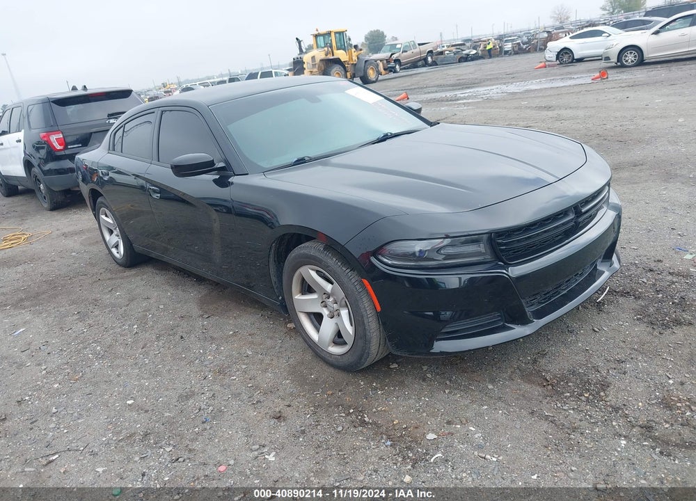 2017 DODGE CHARGER POLICE RWD VIN: 2C3CDXAG8HH638627