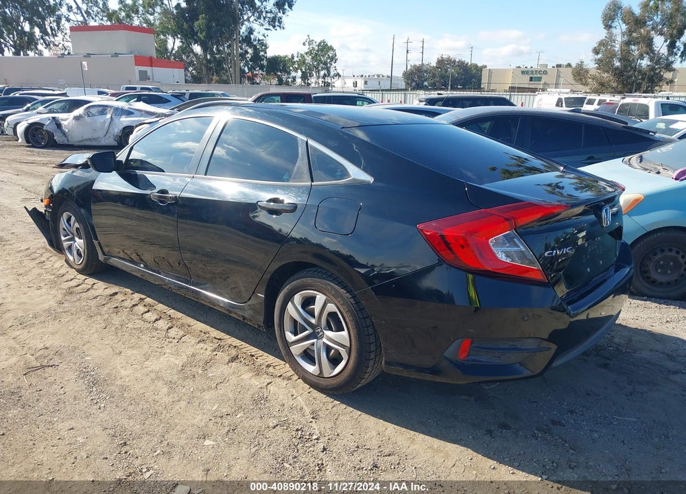 2017 HONDA CIVIC LX VIN: 19XFC2F67HE231036