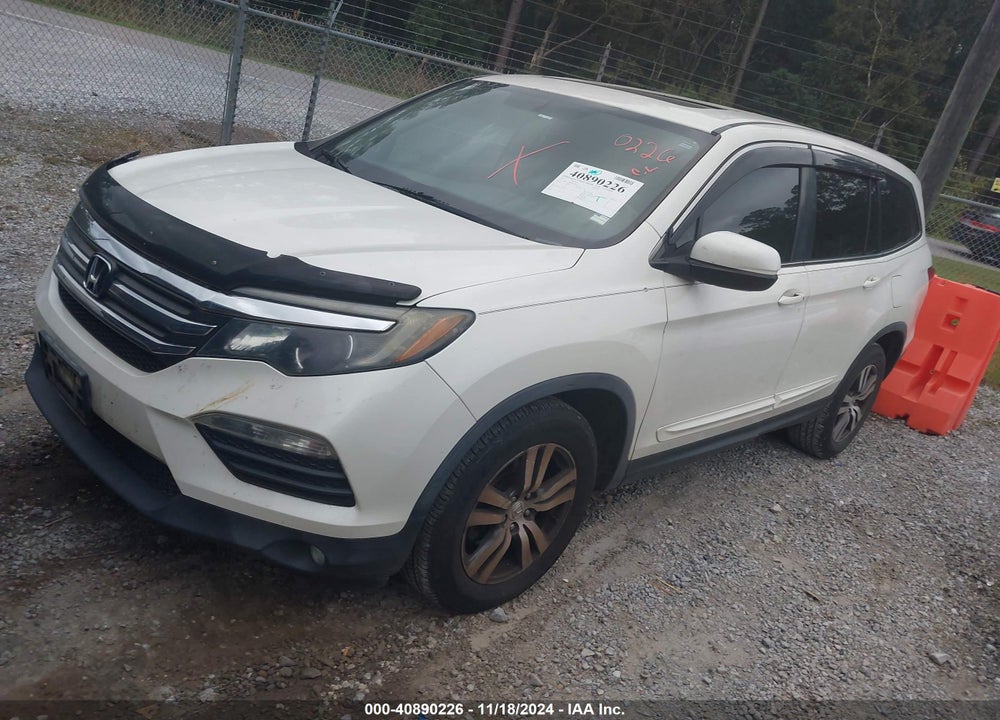 2017 HONDA PILOT EX-L VIN: 5FNYF5H80HB034655