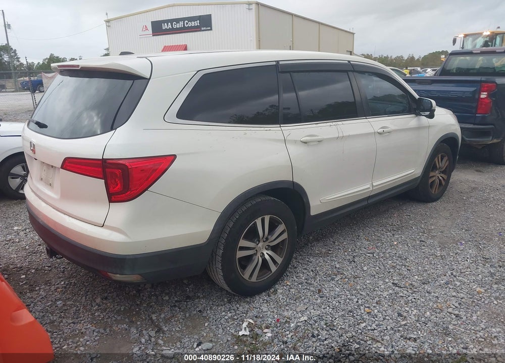 2017 HONDA PILOT EX-L VIN: 5FNYF5H80HB034655