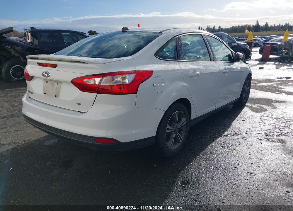 2014 FORD FOCUS VIN: 1FADP3F28EL341942