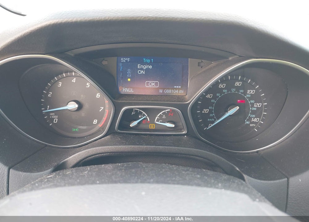 2014 FORD FOCUS VIN: 1FADP3F28EL341942