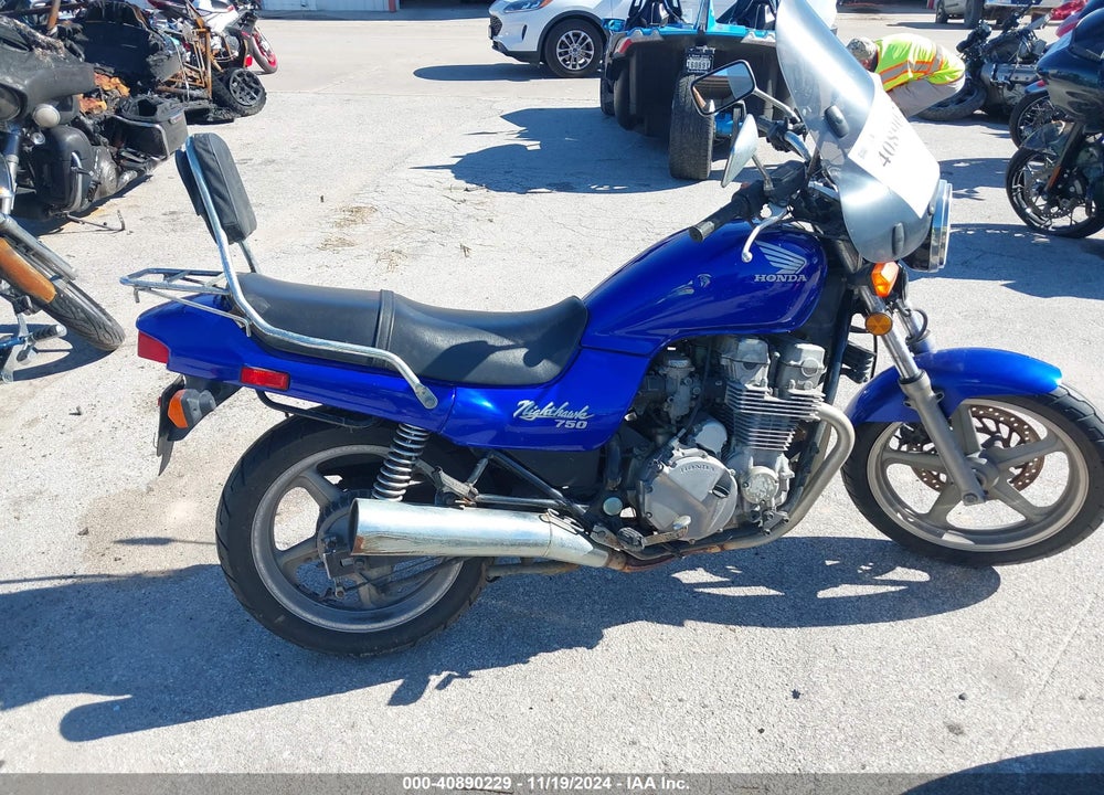 1993 HONDA CB750 VIN: JH2RC3803PM203365