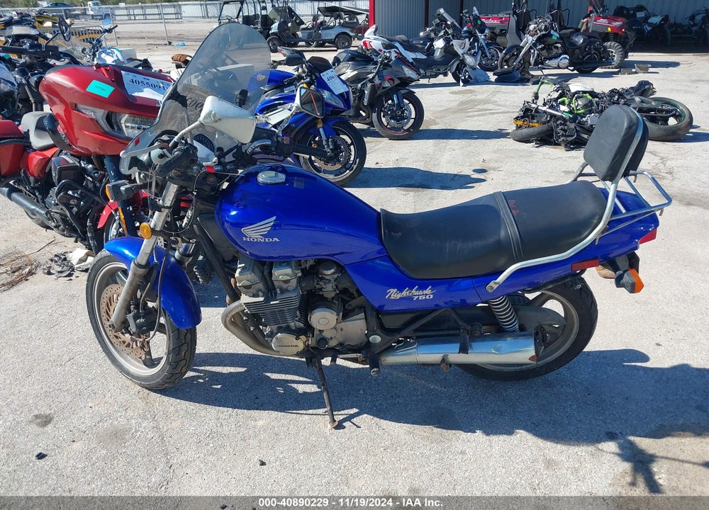 1993 HONDA CB750 VIN: JH2RC3803PM203365