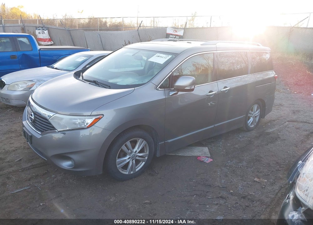 2012 NISSAN QUEST LE VIN: JN8AE2KP5C9049713