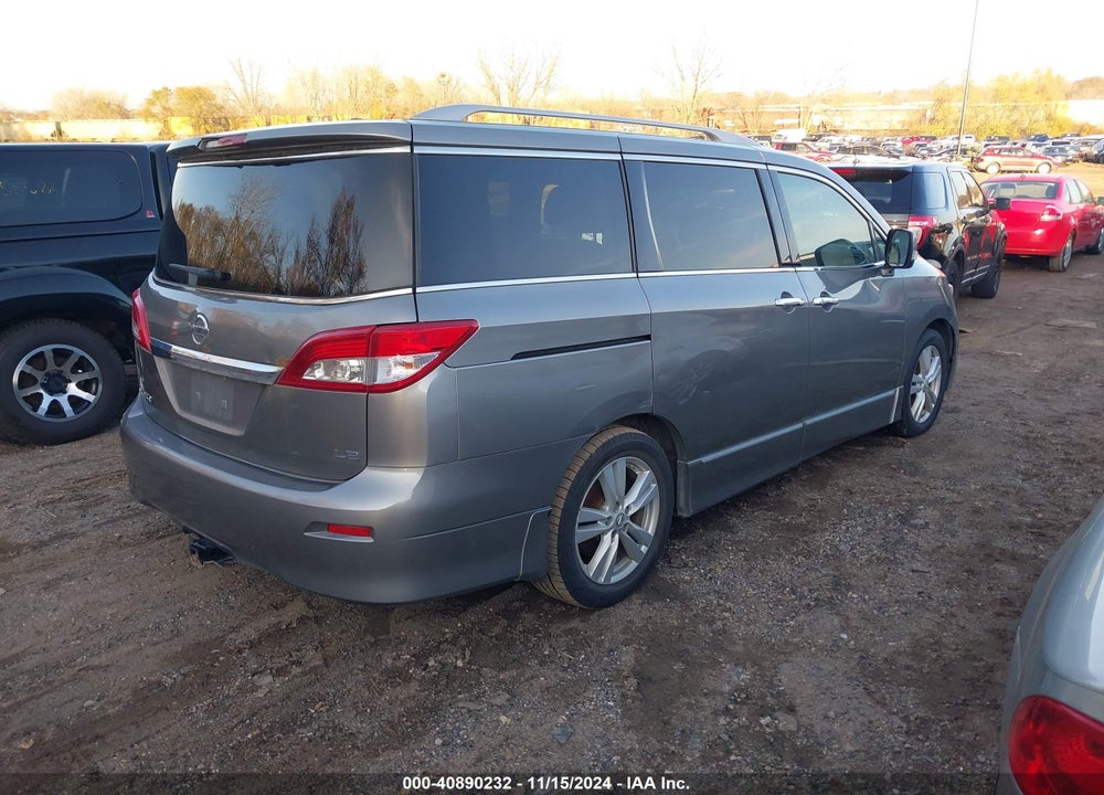 2012 NISSAN QUEST LE VIN: JN8AE2KP5C9049713