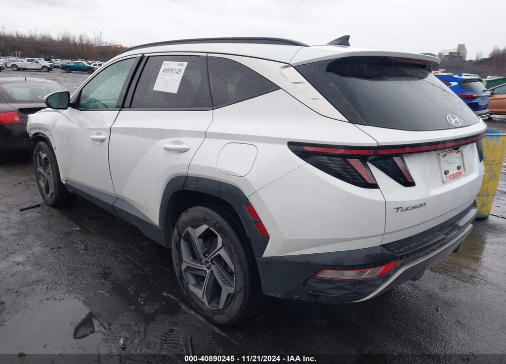 2022 HYUNDAI TUCSON LIMITED VIN: 5NMJECAEXNH003724
