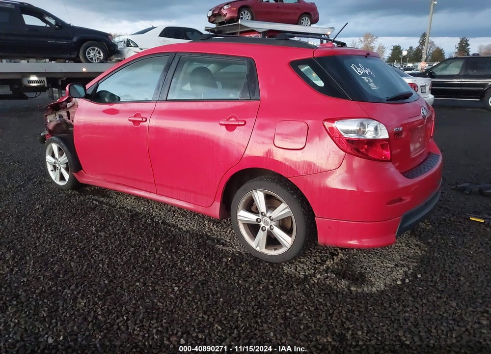 2009 TOYOTA MATRIX VIN: 2T1LE40EX9C002567