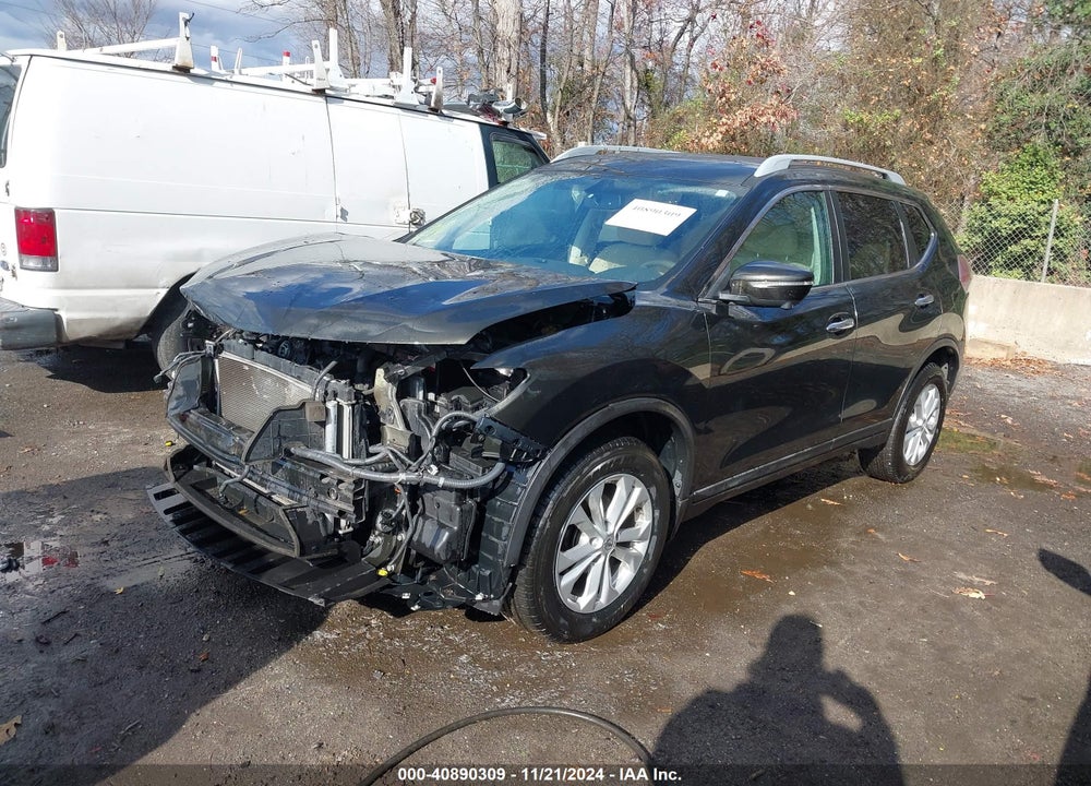 2015 NISSAN ROGUE SV VIN: 5N1AT2MVXFC869804
