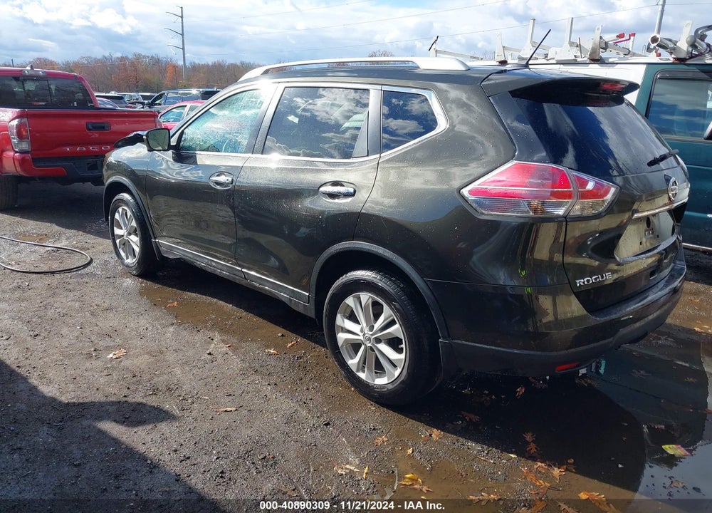 2015 NISSAN ROGUE SV VIN: 5N1AT2MVXFC869804