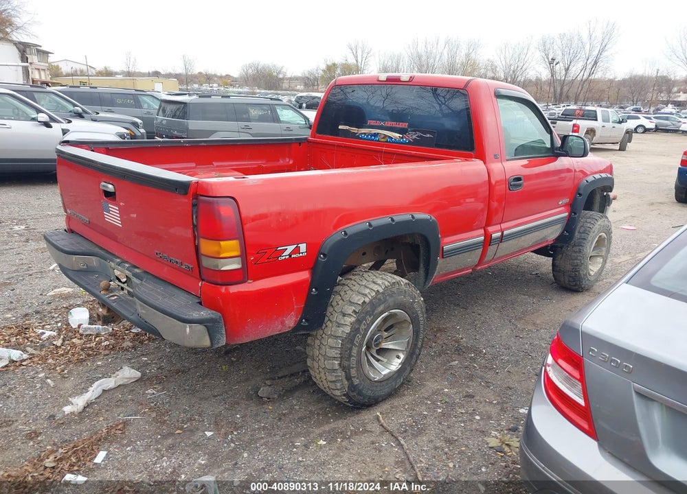 2002 CHEVROLET SILVERADO 1500 LS VIN: 1GCEK14T52Z199622