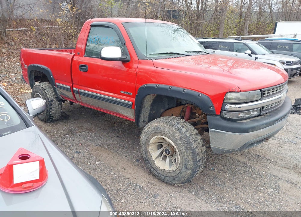 2002 CHEVROLET SILVERADO 1500 LS VIN: 1GCEK14T52Z199622