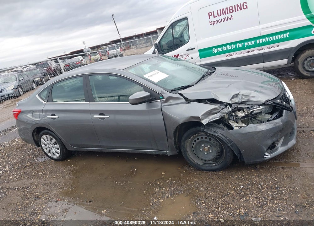 2019 NISSAN SENTRA S VIN: 3N1AB7APXKY369950