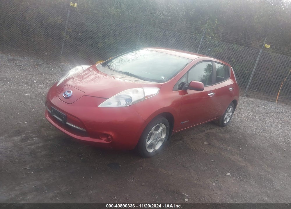 2014 NISSAN LEAF SV VIN: 1N4AZ0CP7EC339322