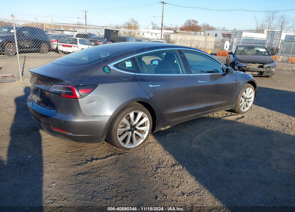 2019 TESLA MODEL 3 LONG RANGE/MID RANGE/STANDARD RANGE/STANDARD RANGE PLUS VIN: 5YJ3E1EA0KF407231
