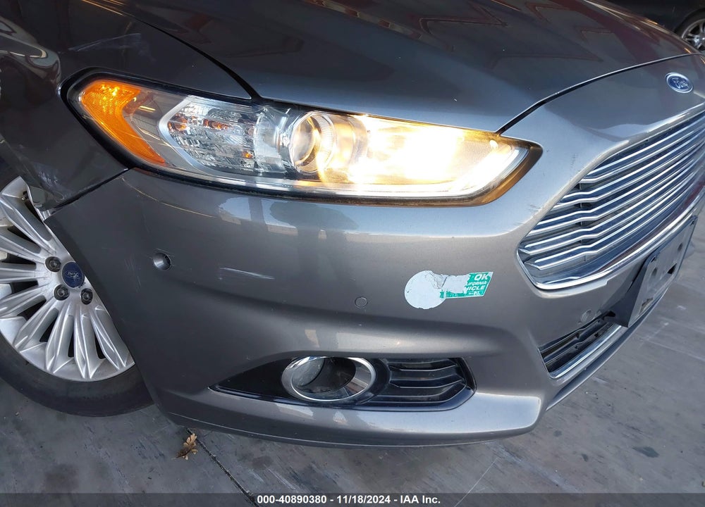 2014 FORD FUSION ENERGI TITANIUM VIN: 3FA6P0SU9ER379762