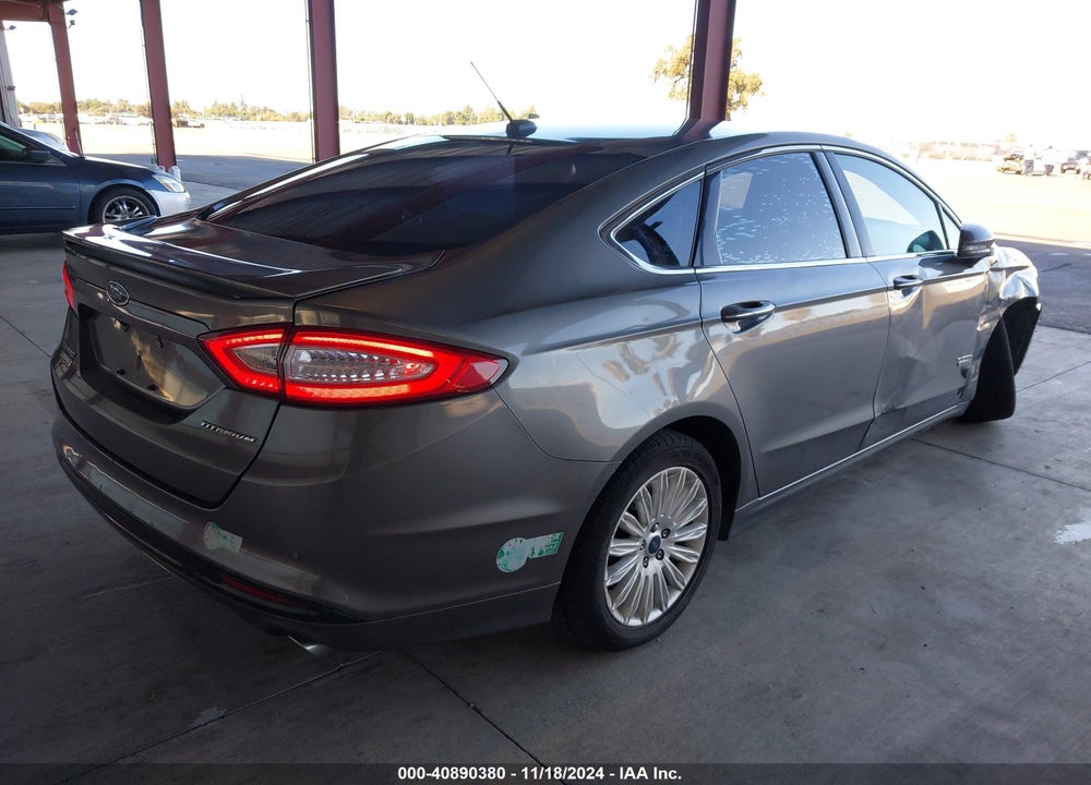 2014 FORD FUSION ENERGI TITANIUM VIN: 3FA6P0SU9ER379762