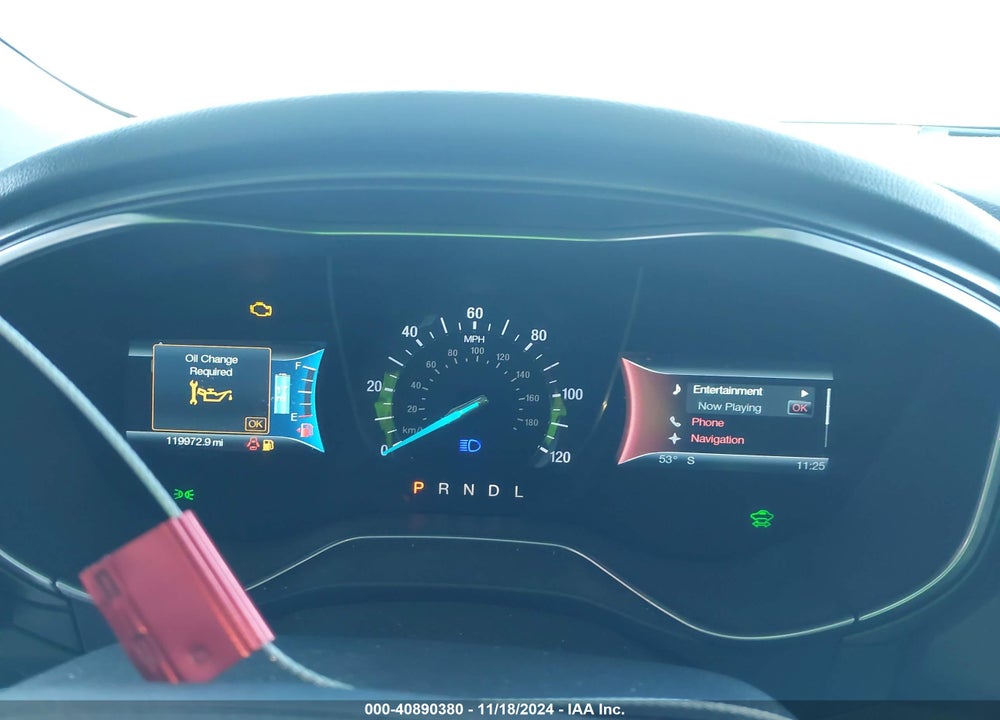 2014 FORD FUSION ENERGI TITANIUM VIN: 3FA6P0SU9ER379762