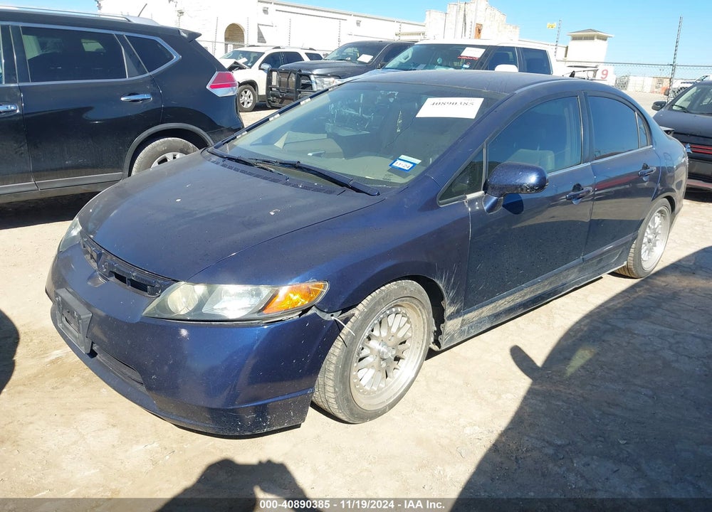 2006 HONDA CIVIC LX VIN: 1HGFA155X6L022839