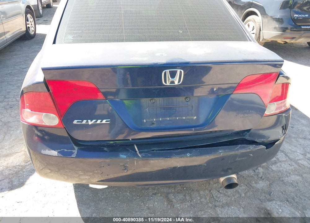 2006 HONDA CIVIC LX VIN: 1HGFA155X6L022839