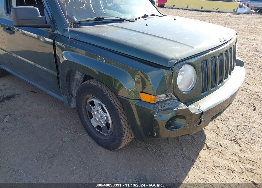 2009 JEEP PATRIOT SPORT VIN: 1J4FF28B19D182947