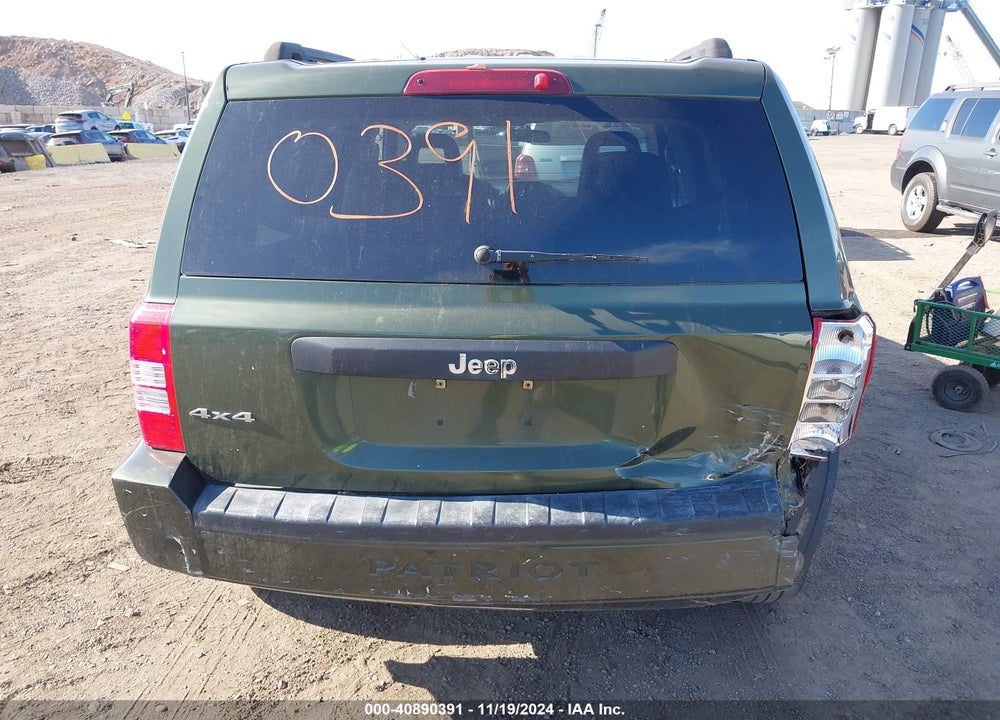 2009 JEEP PATRIOT SPORT VIN: 1J4FF28B19D182947