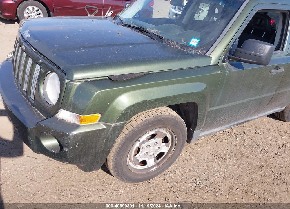 2009 JEEP PATRIOT SPORT VIN: 1J4FF28B19D182947