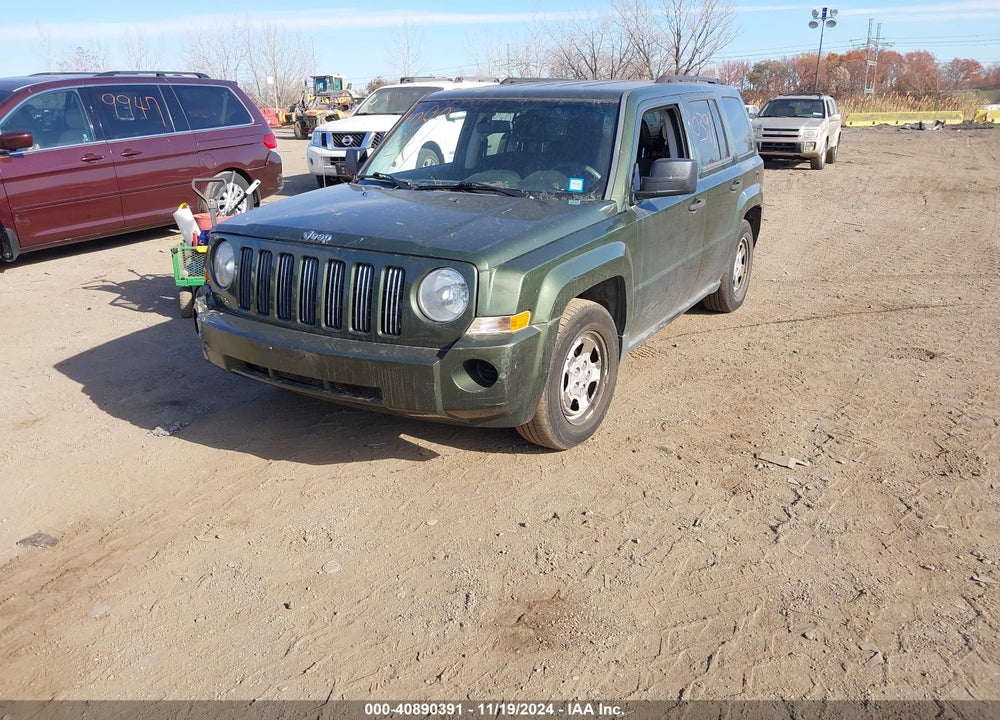 2009 JEEP PATRIOT SPORT VIN: 1J4FF28B19D182947