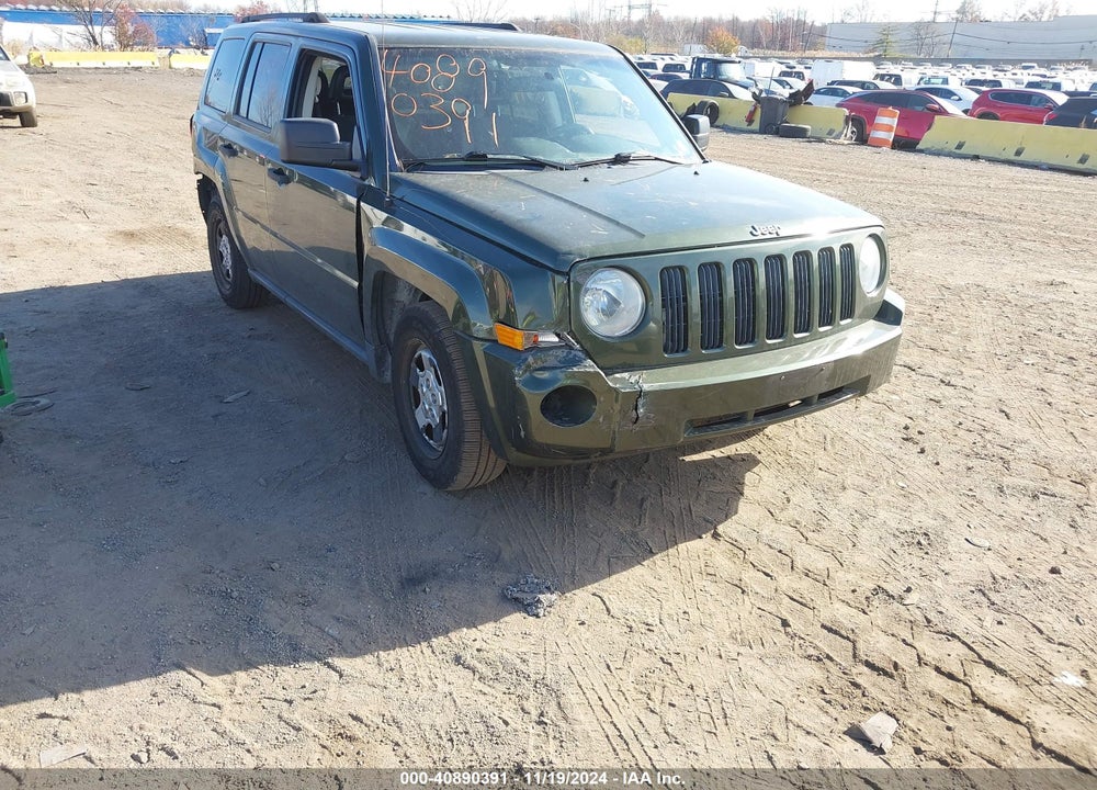 2009 JEEP PATRIOT SPORT VIN: 1J4FF28B19D182947