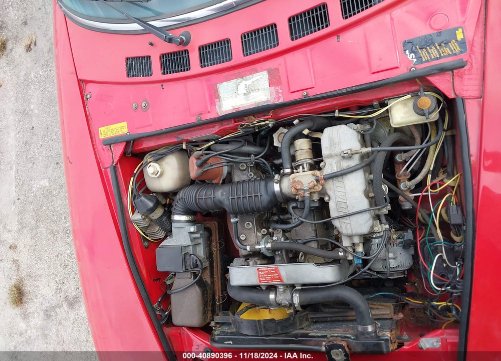 1982 FIAT 124 SPIDER VIN: ZFAAS00B9C5002036