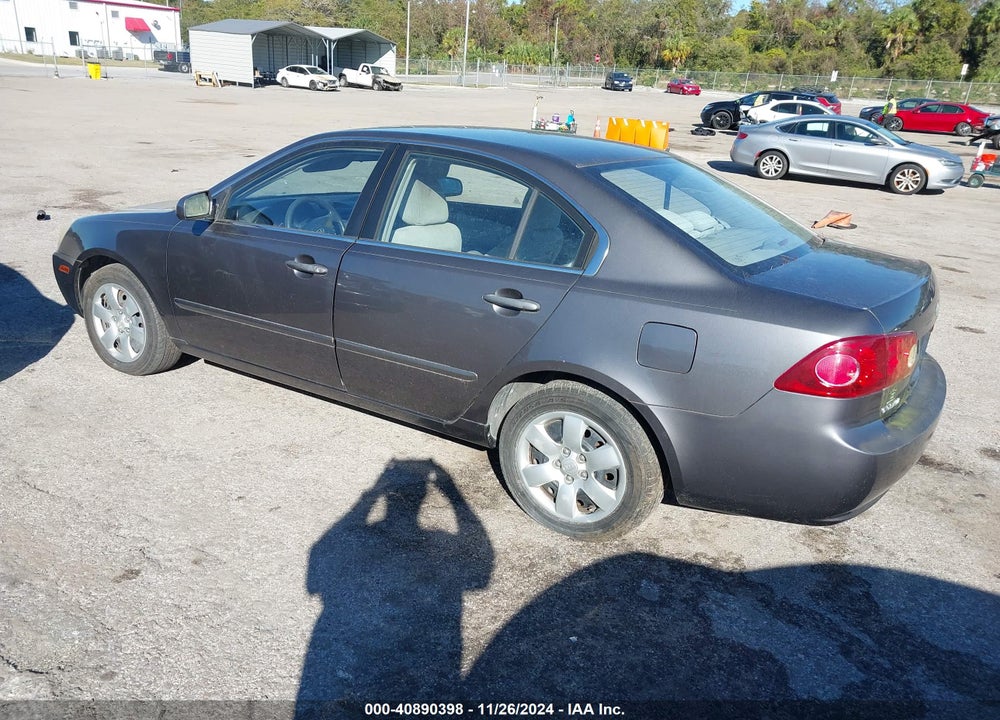 2007 KIA OPTIMA LX VIN: KNAGE123775147116