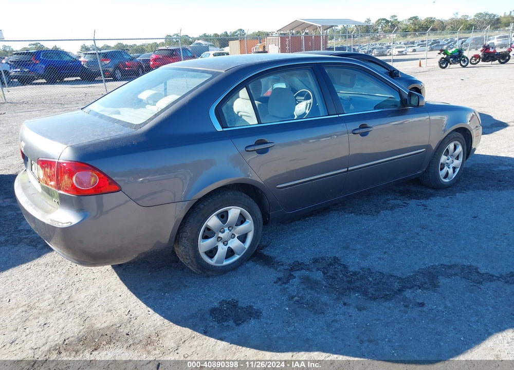 2007 KIA OPTIMA LX VIN: KNAGE123775147116