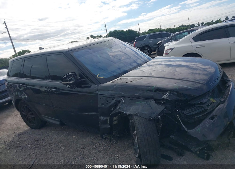 2018 LAND ROVER RANGE ROVER SPORT SE VIN: SALWG2RVXJA699514
