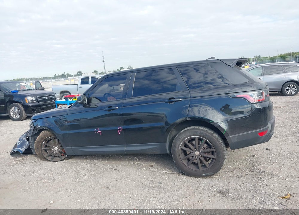 2018 LAND ROVER RANGE ROVER SPORT SE VIN: SALWG2RVXJA699514