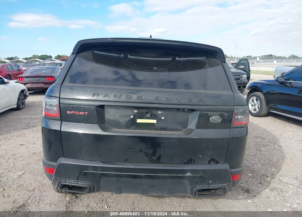 2018 LAND ROVER RANGE ROVER SPORT SE VIN: SALWG2RVXJA699514