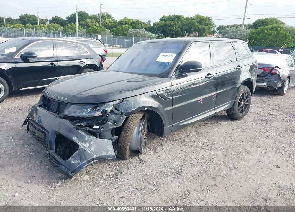 2018 LAND ROVER RANGE ROVER SPORT SE VIN: SALWG2RVXJA699514