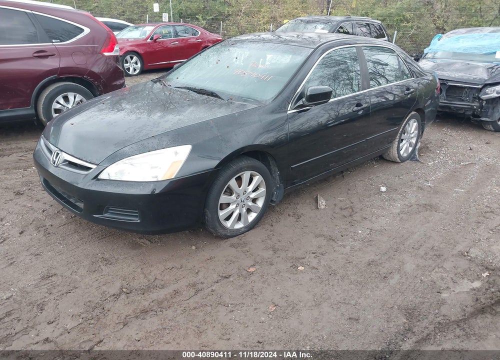 2007 HONDA ACCORD 3.0 EX VIN: 1HGCM665X7A023136