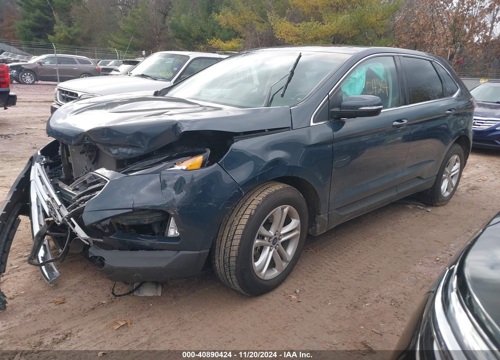 2019 FORD EDGE SEL VIN: 2FMPK4J90KBB03784