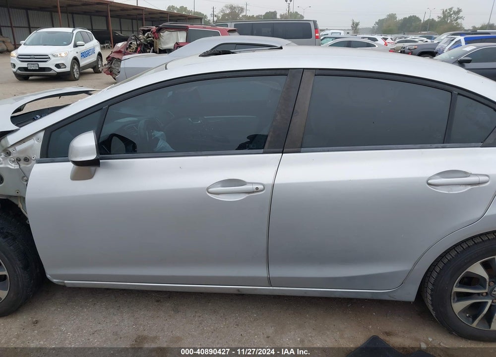 2013 HONDA CIVIC EX VIN: 19XFB2F88DE037033
