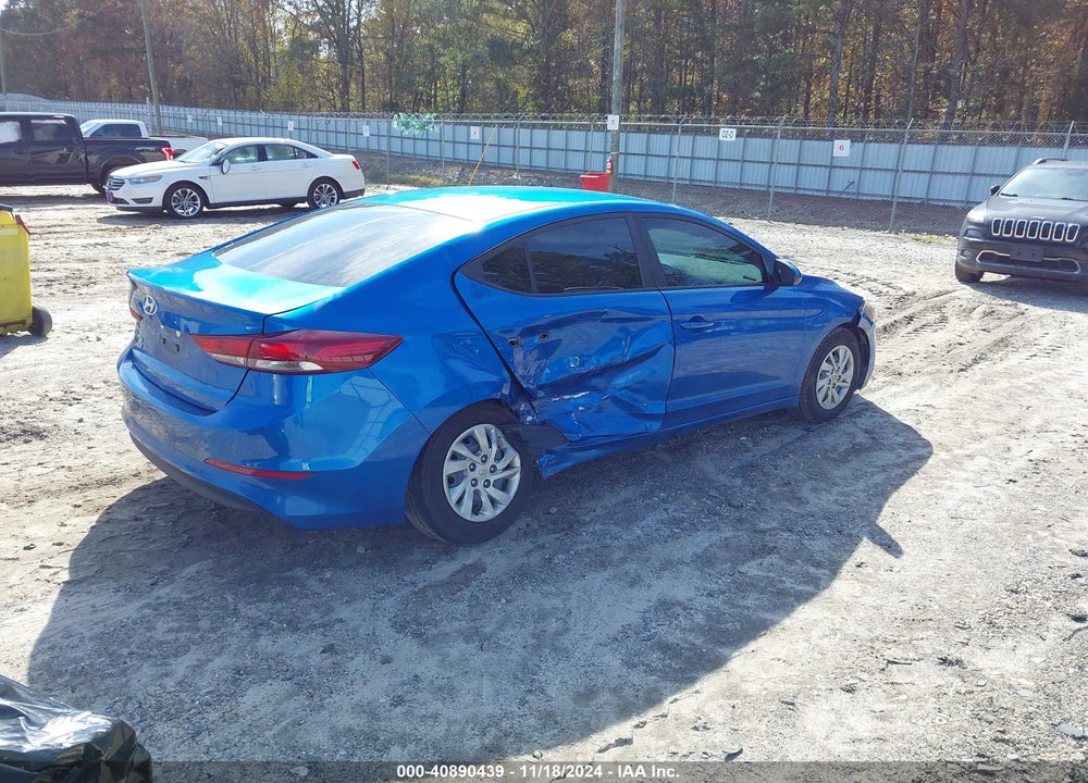 2018 HYUNDAI ELANTRA VIN: KMHD74LF2JU473084