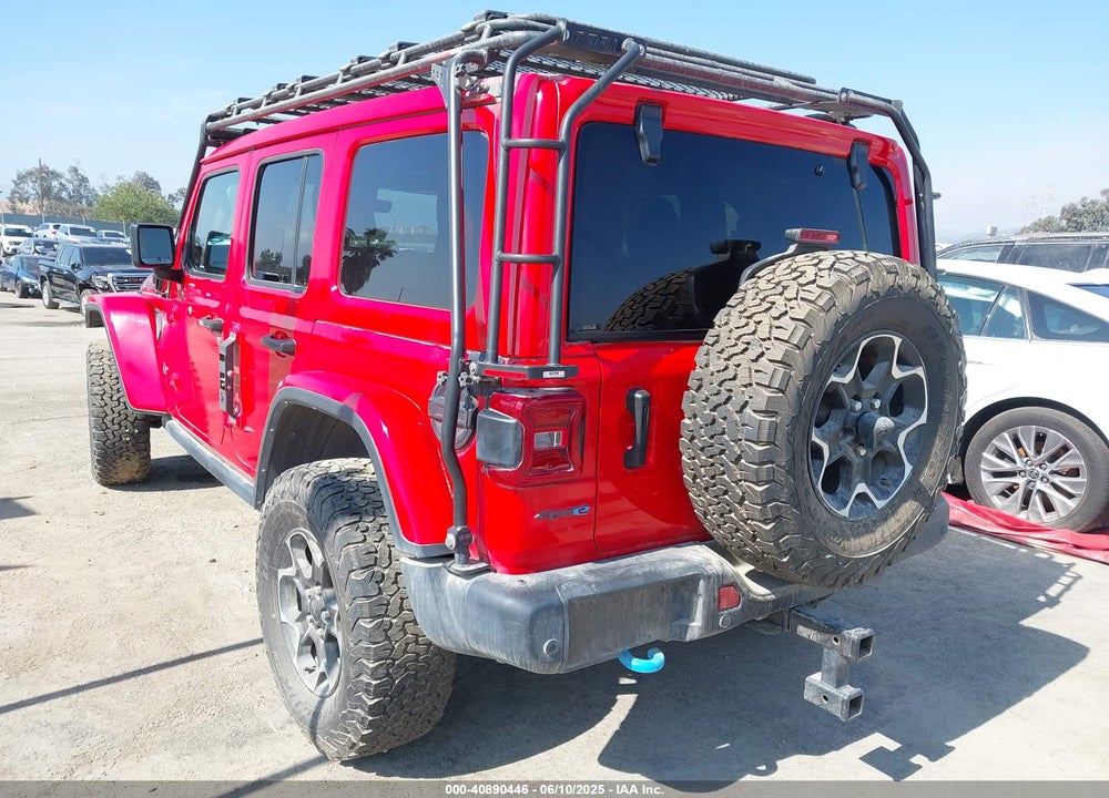 2021 JEEP WRANGLER 4XE UNLIMITED RUBICON 4X4 VIN: 1C4JJXR60MW844995