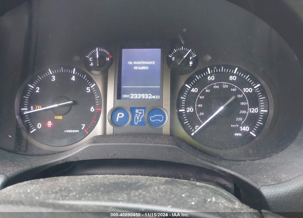 2012 LEXUS GX 460 VIN: JTJBM7FX4C5036403
