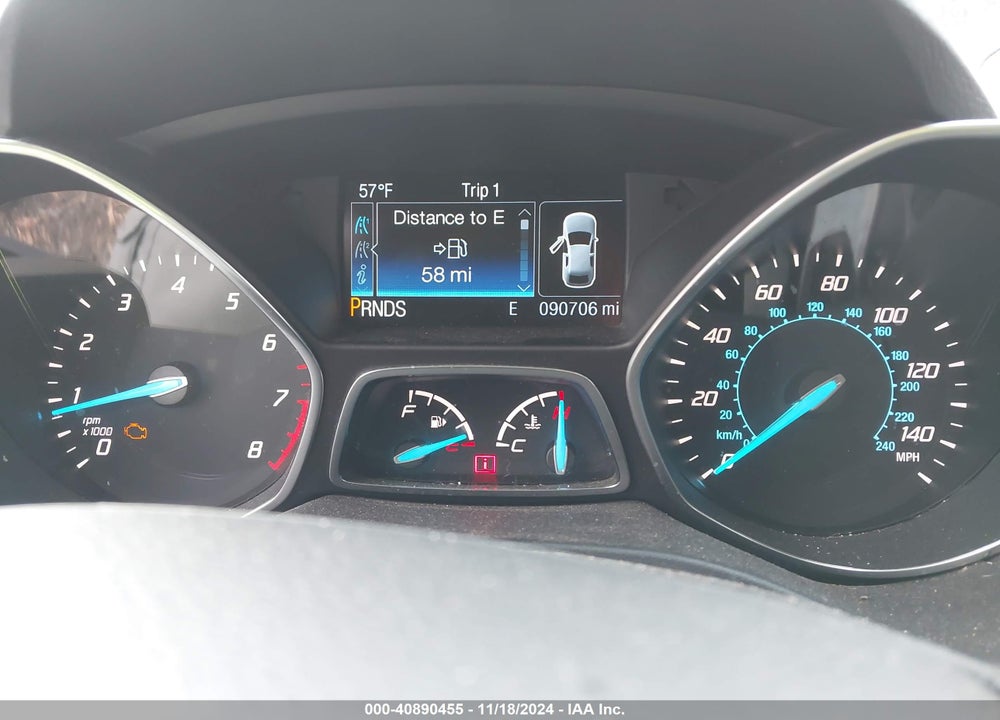 2014 FORD ESCAPE SE VIN: 1FMCU9GX6EUA75452
